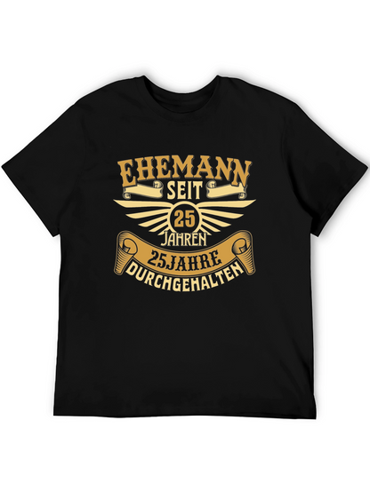 Ehemann Seit 25 Jahren T-Shirt - Anniversary Gift