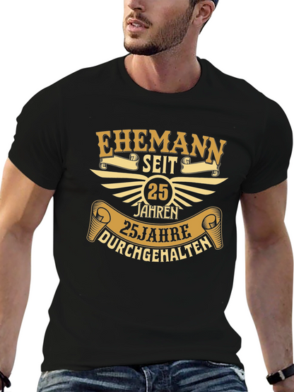 Ehemann Seit 25 Jahren T-Shirt - Anniversary Gift