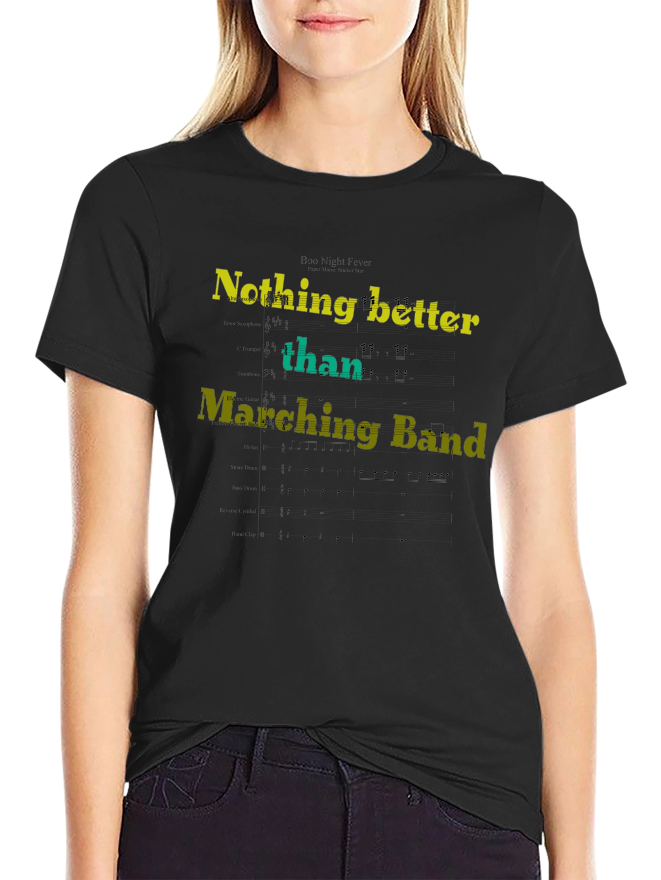 Marching Band Music T-Shirt