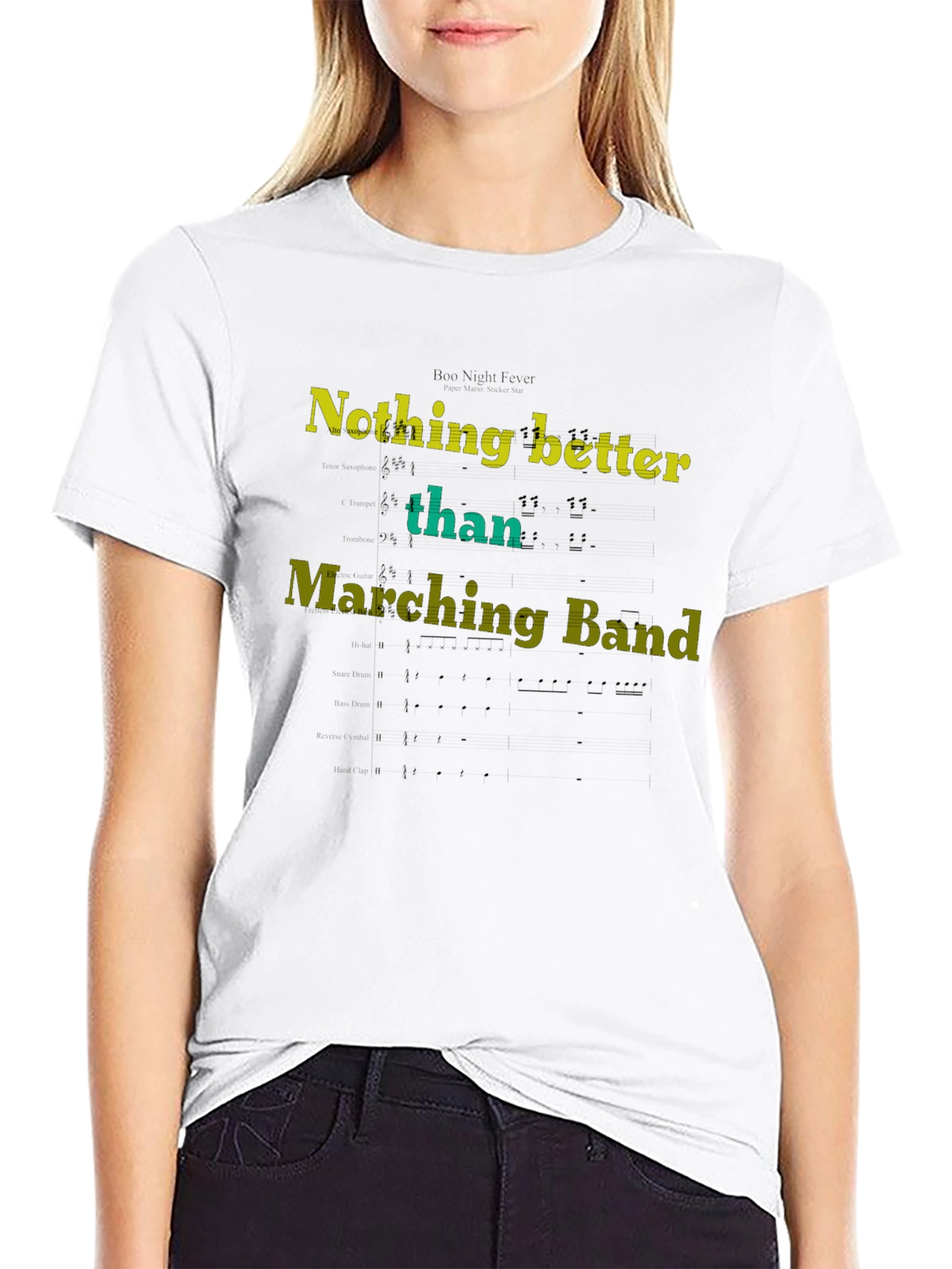 Marching Band Music T-Shirt