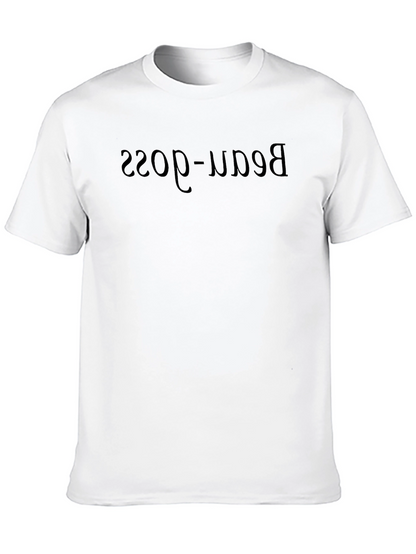 Retro Boss-Mode Black T-Shirt