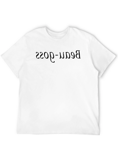 Retro Boss-Mode Black T-Shirt