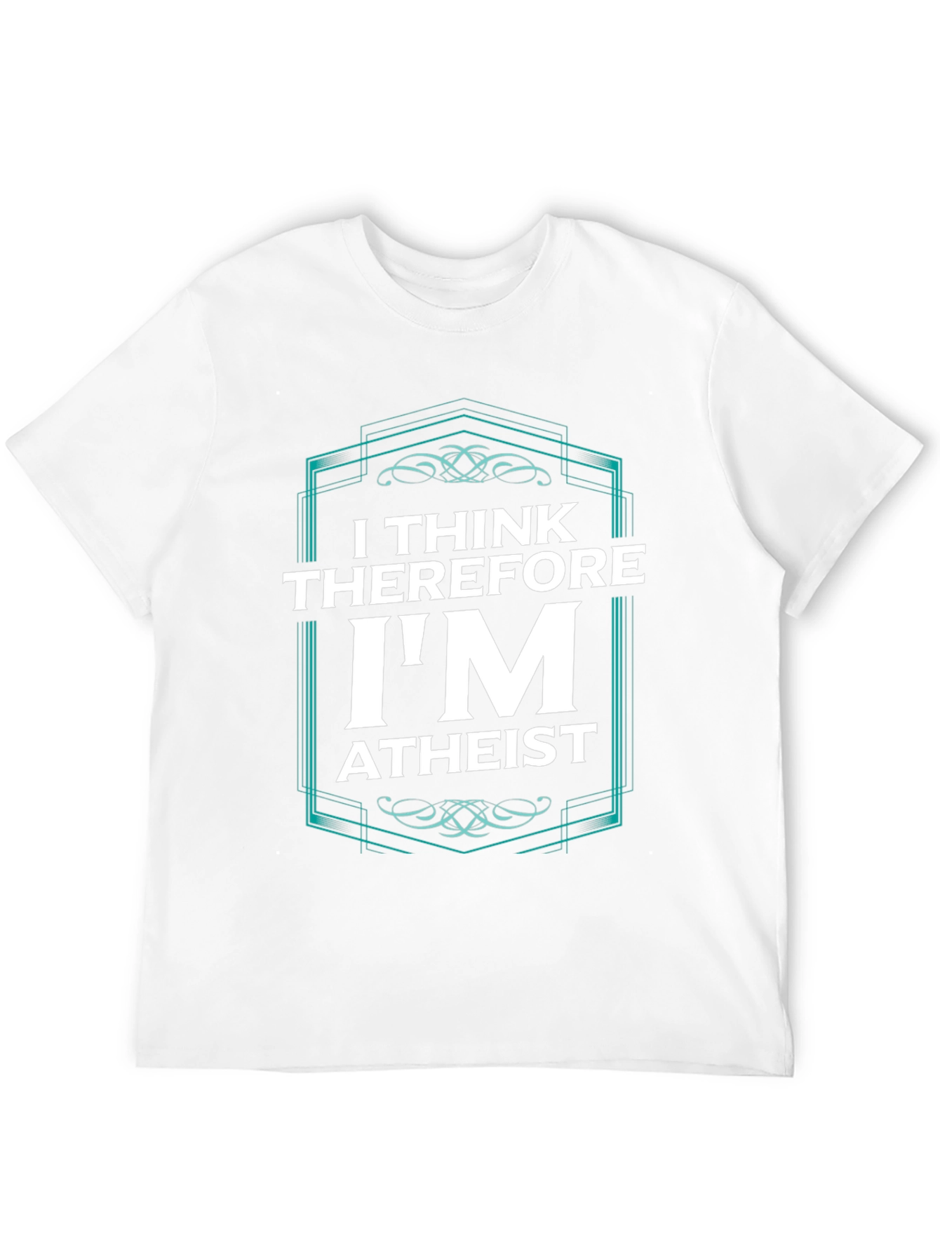 I Think Therefore Im Atheist Graphic T-Shirt