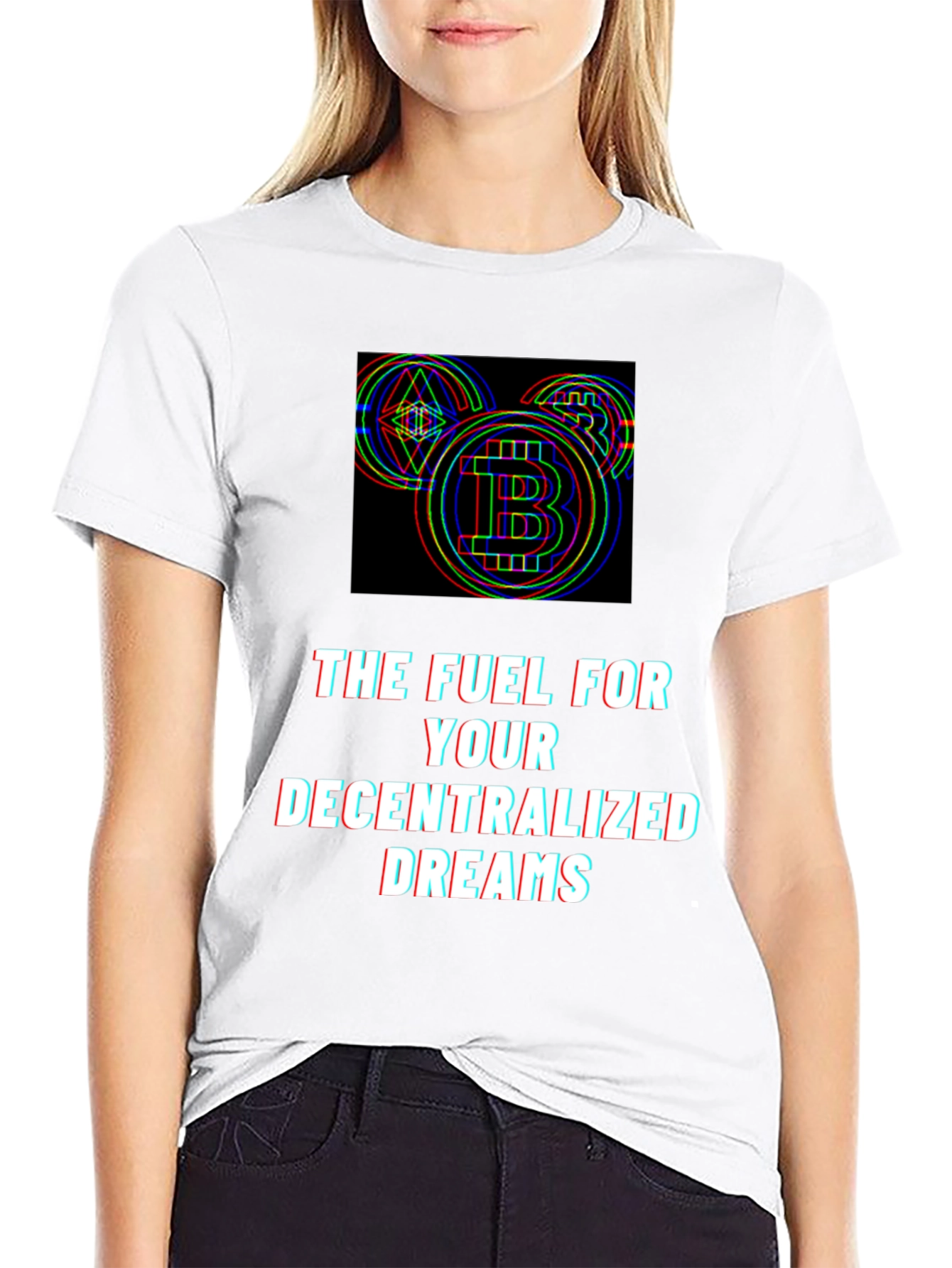 Crypto Dreams T-Shirt: Bitcoin Ethereum Style