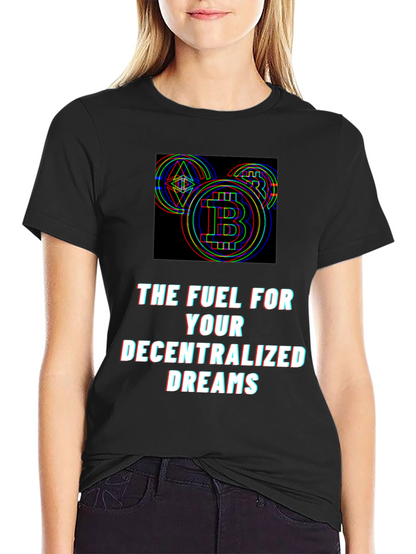 Crypto Dreams T-Shirt: Bitcoin Ethereum Style