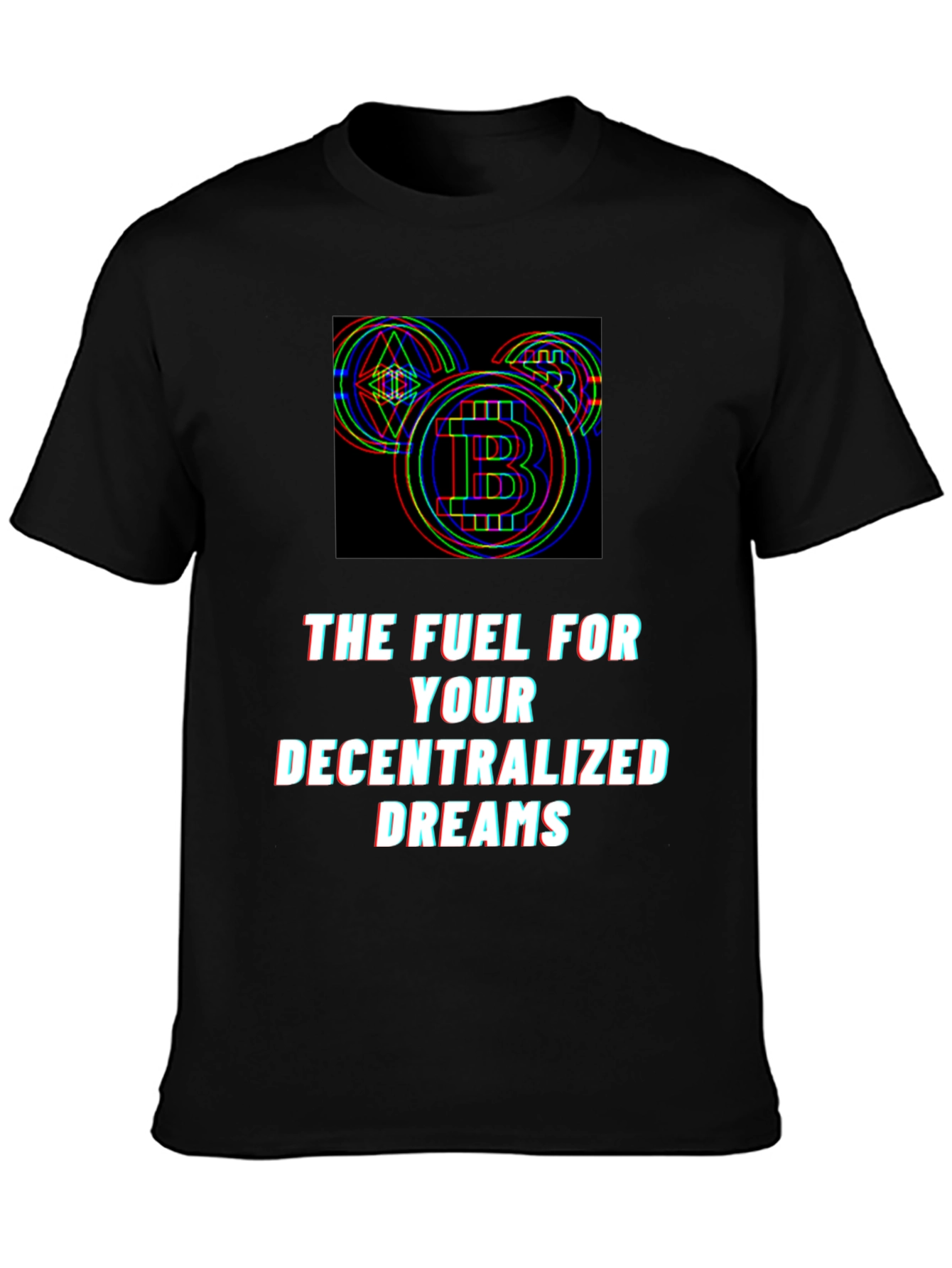 Crypto Dreams T-Shirt: Bitcoin Ethereum Style