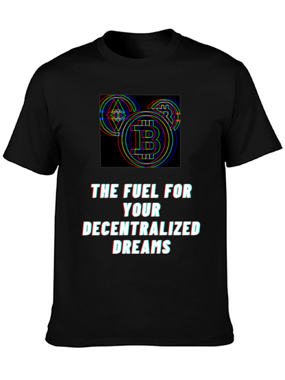 Crypto Dreams T-Shirt: Bitcoin Ethereum Style