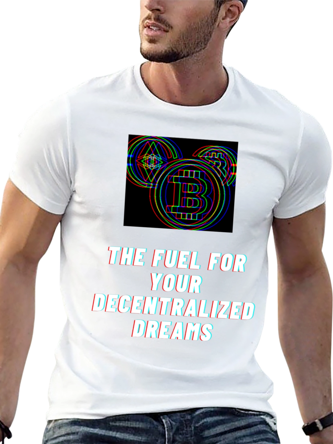 Crypto Dreams T-Shirt: Bitcoin Ethereum Style