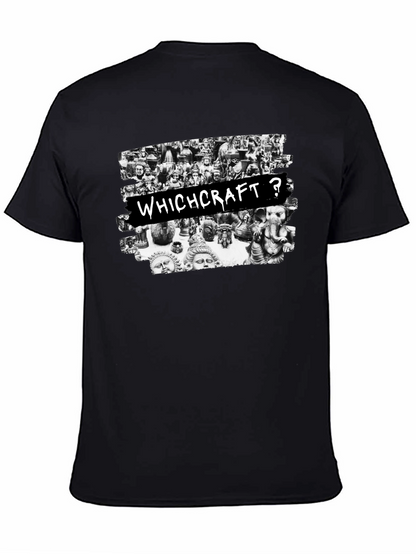 Witchcraft Graphic Print Black T-Shirt