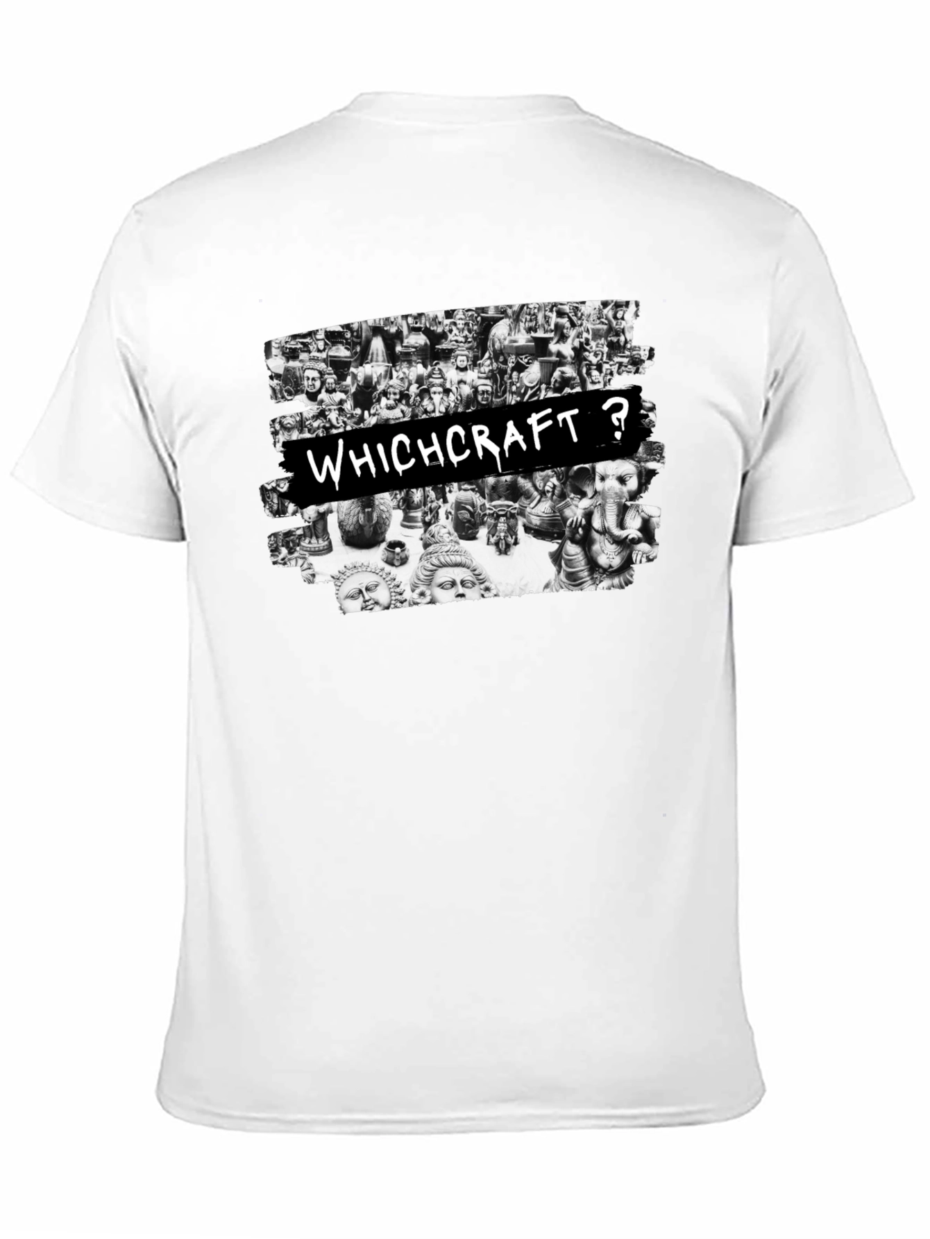 Witchcraft Graphic Print Black T-Shirt