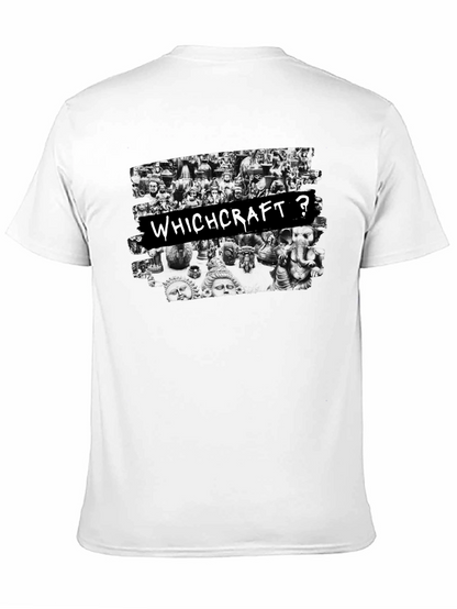 Witchcraft Graphic Print Black T-Shirt