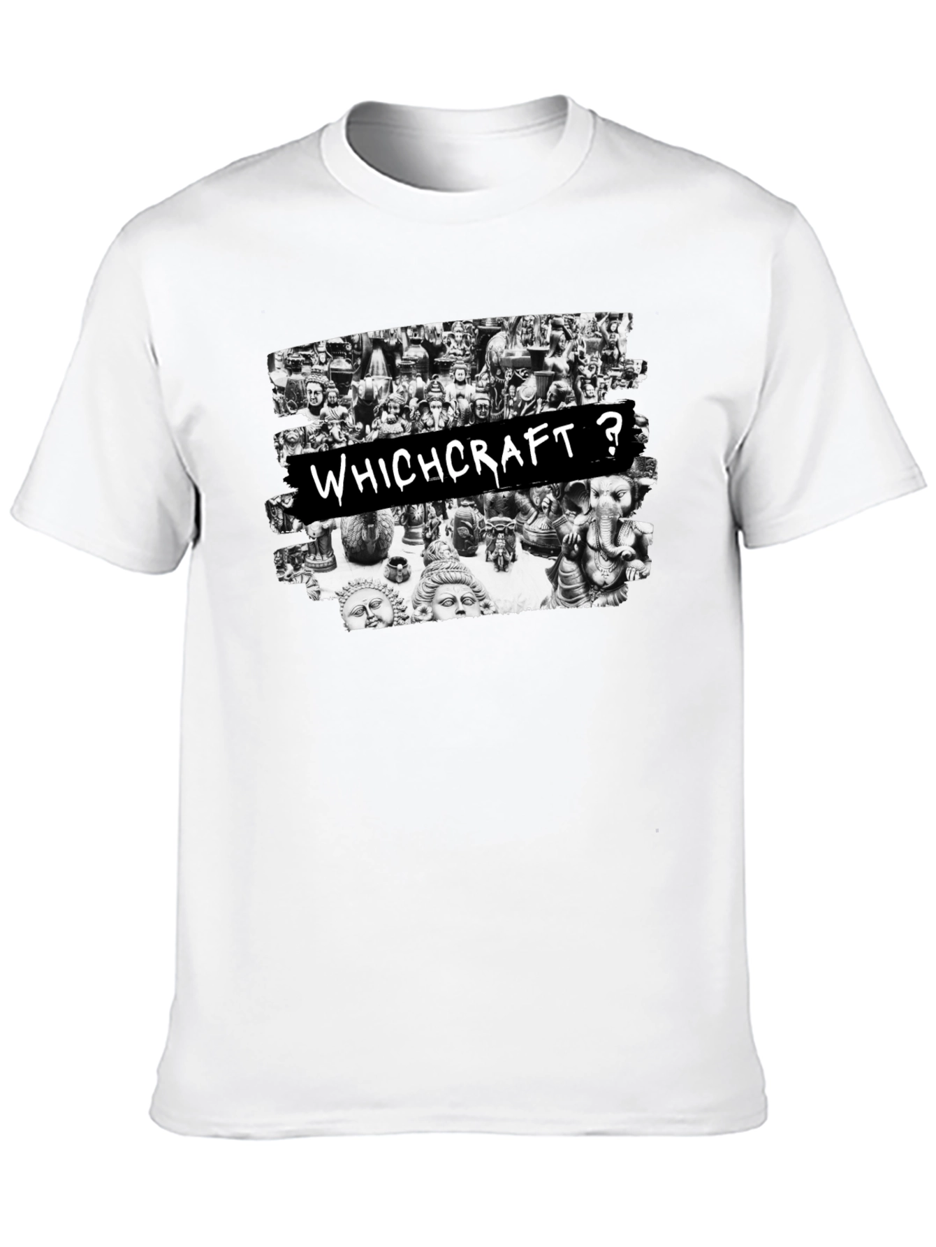 Witchcraft Graphic Print Black T-Shirt