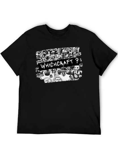 Witchcraft Graphic Print Black T-Shirt