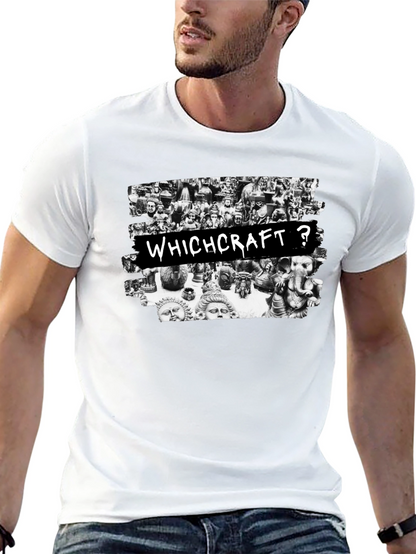 Witchcraft Graphic Print Black T-Shirt