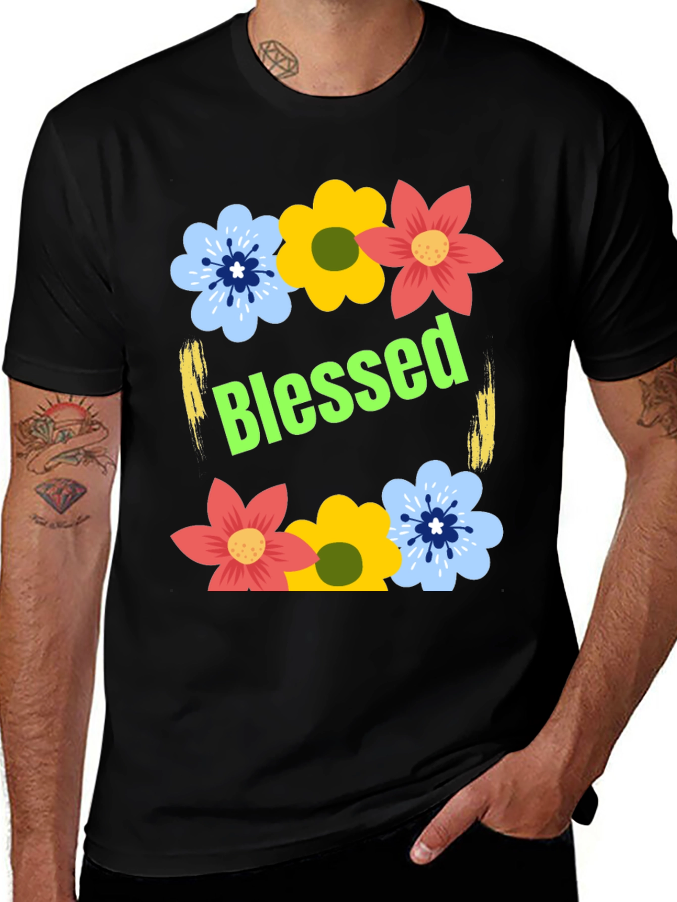 Blessed Floral T-Shirt