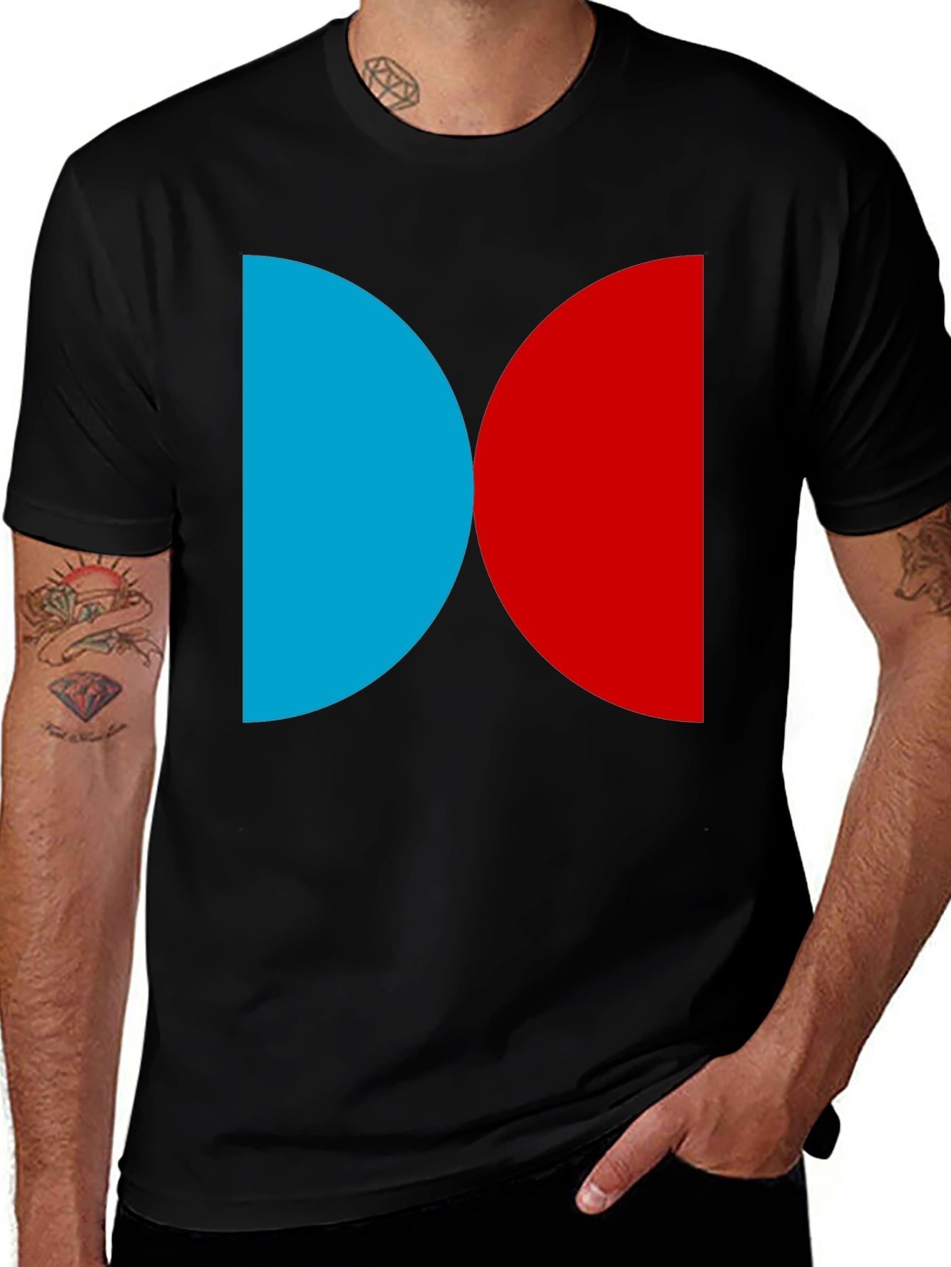 Modern Color Block T-Shirt
