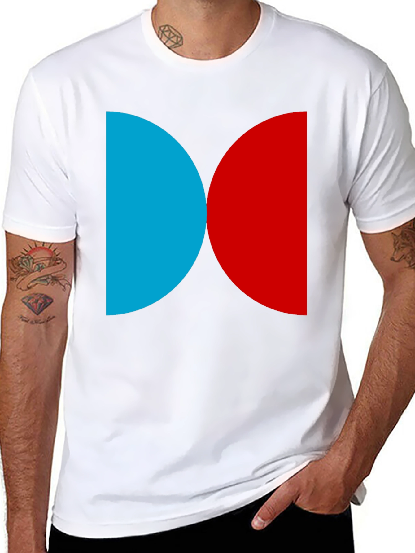 Modern Color Block T-Shirt