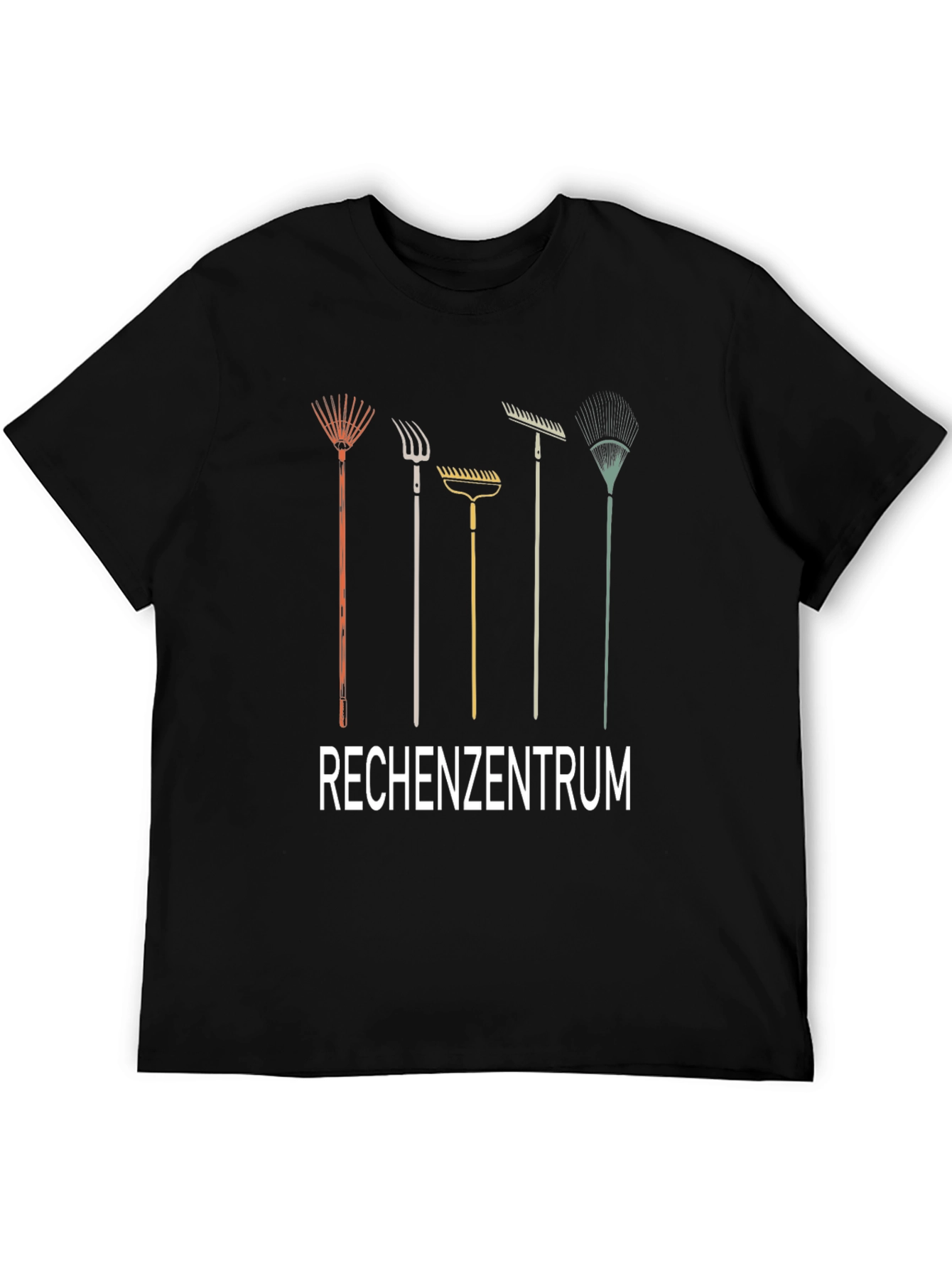 RECHENZENTRUM Rake Graphic Tee - Gardener T-Shirt