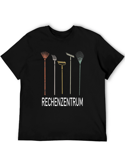 RECHENZENTRUM Rake Graphic Tee - Gardener T-Shirt