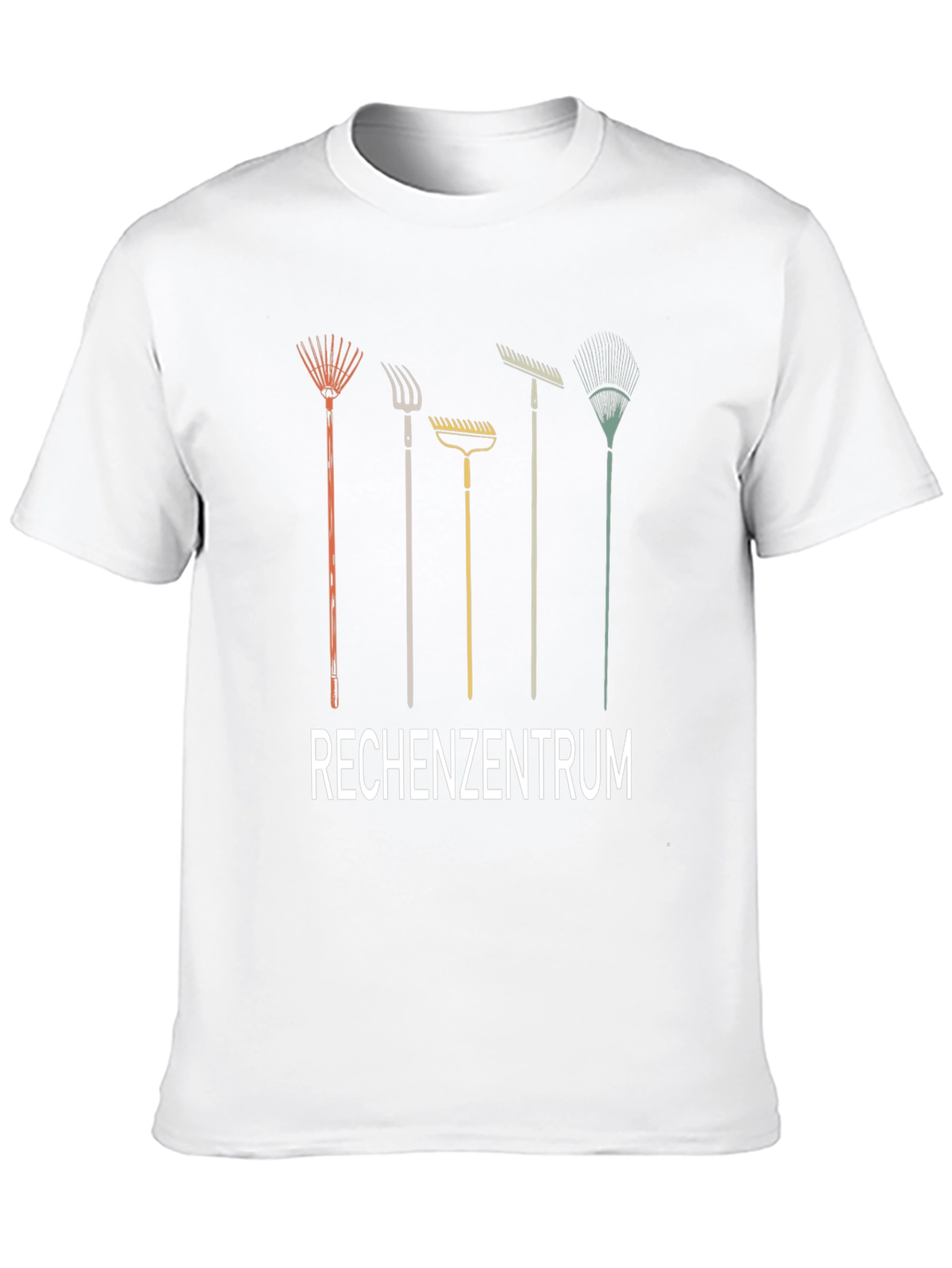 RECHENZENTRUM Rake Graphic Tee - Gardener T-Shirt
