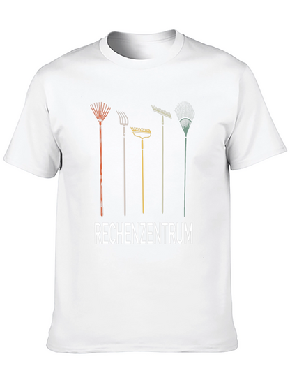 RECHENZENTRUM Rake Graphic Tee - Gardener T-Shirt