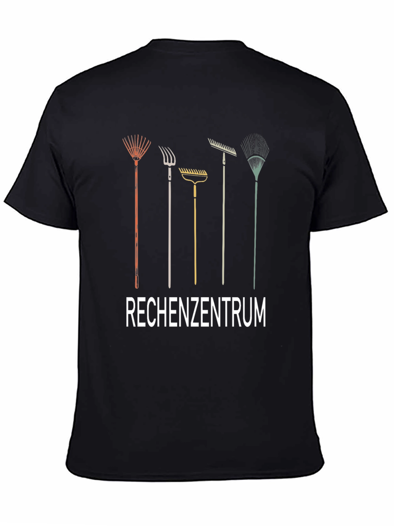 RECHENZENTRUM Rake Graphic Tee - Gardener T-Shirt