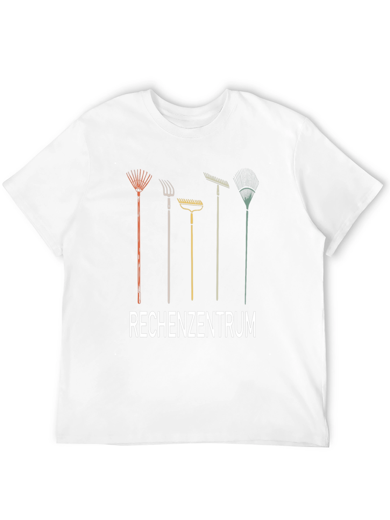 RECHENZENTRUM Rake Graphic Tee - Gardener T-Shirt