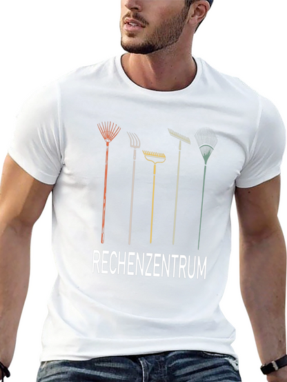RECHENZENTRUM Rake Graphic Tee - Gardener T-Shirt