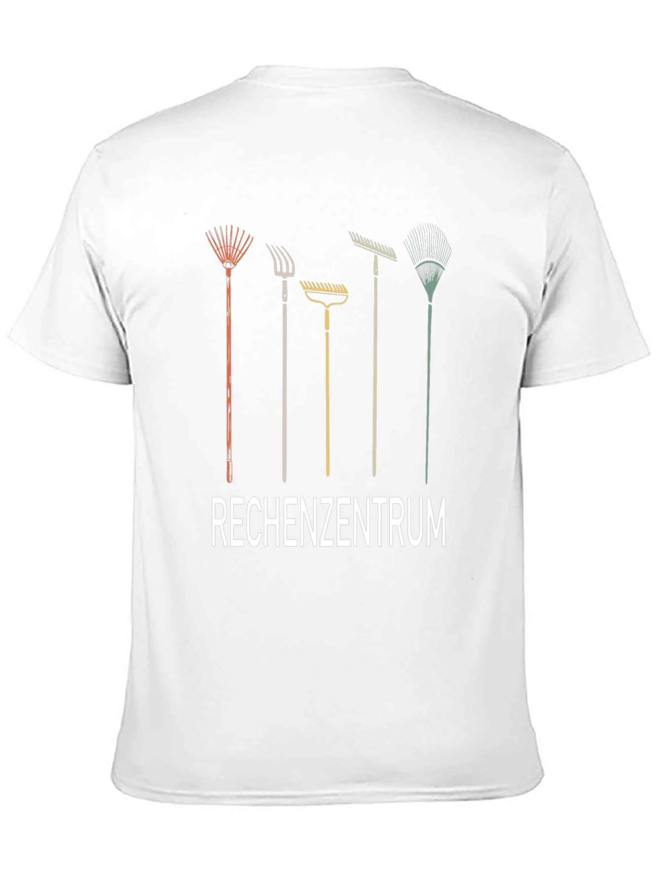 RECHENZENTRUM Rake Graphic Tee - Gardener T-Shirt