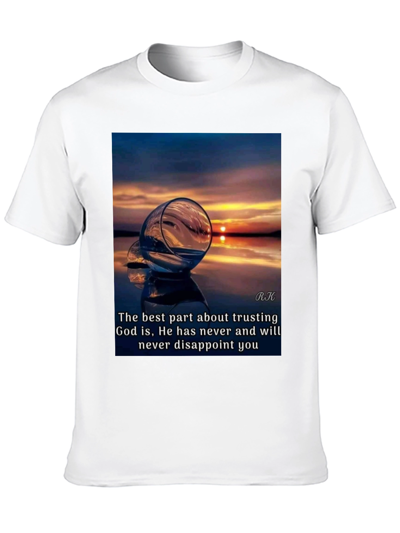 Trusting God Black T-Shirt