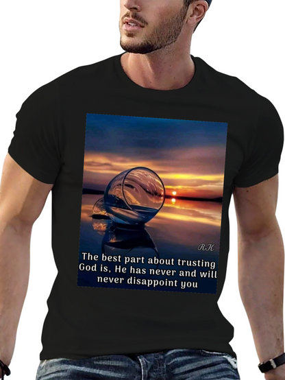 Trusting God Black T-Shirt