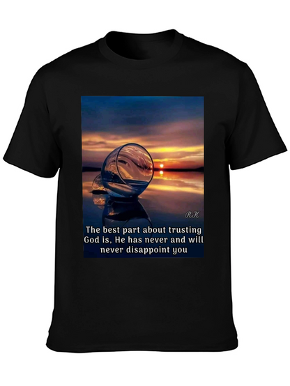 Trusting God Black T-Shirt