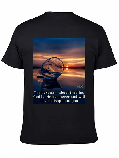 Trusting God Black T-Shirt