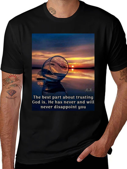 Trusting God Black T-Shirt