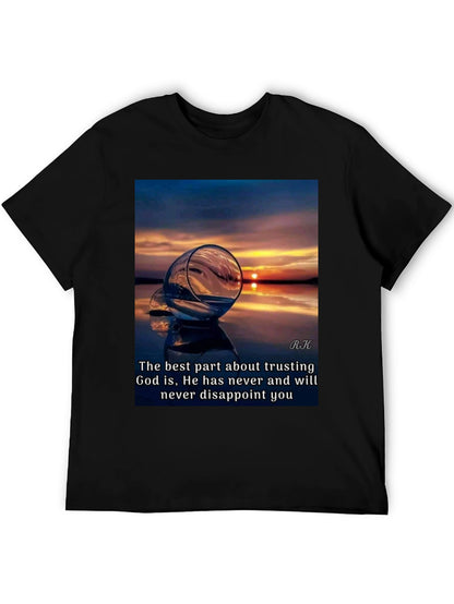 Trusting God Black T-Shirt