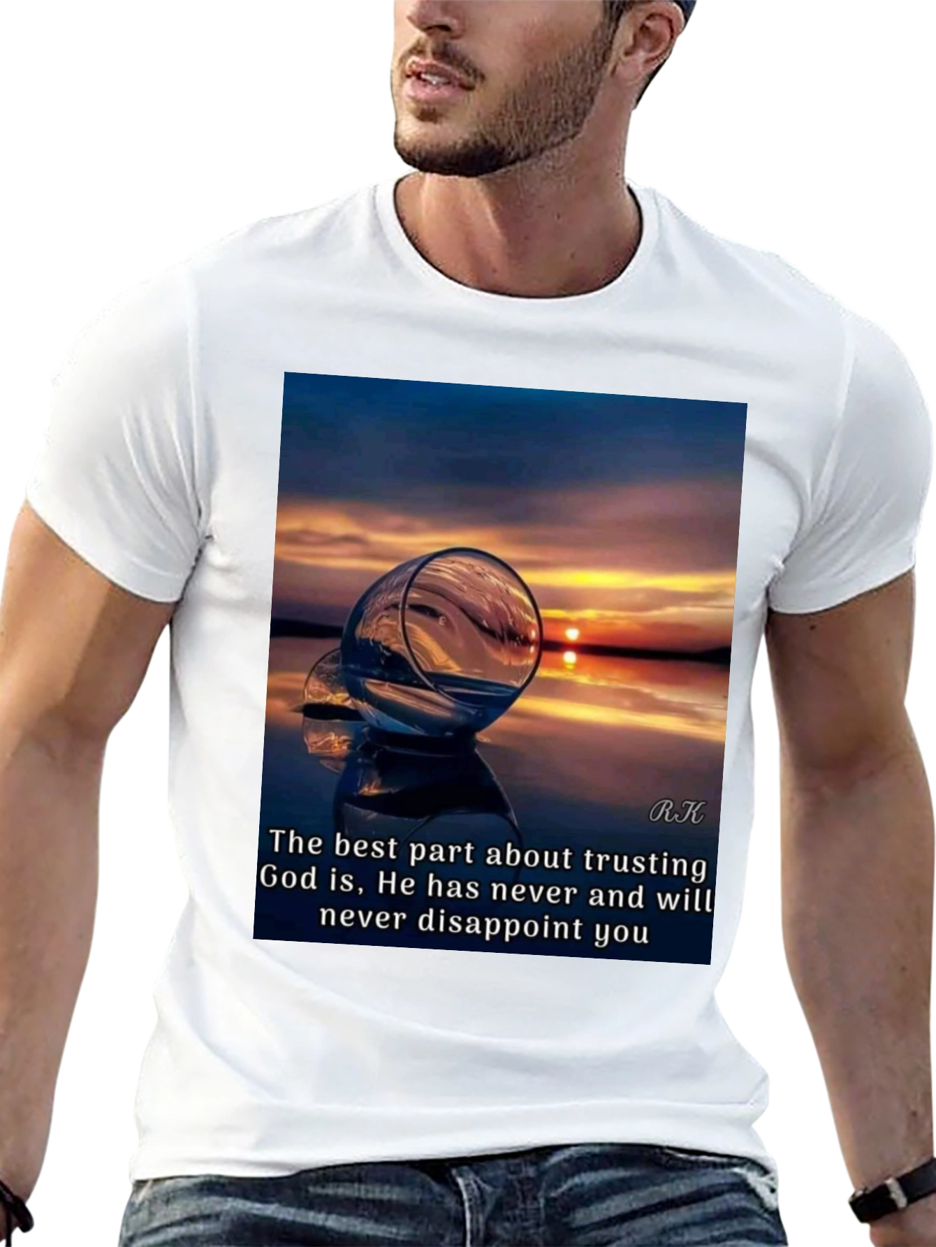 Trusting God Black T-Shirt