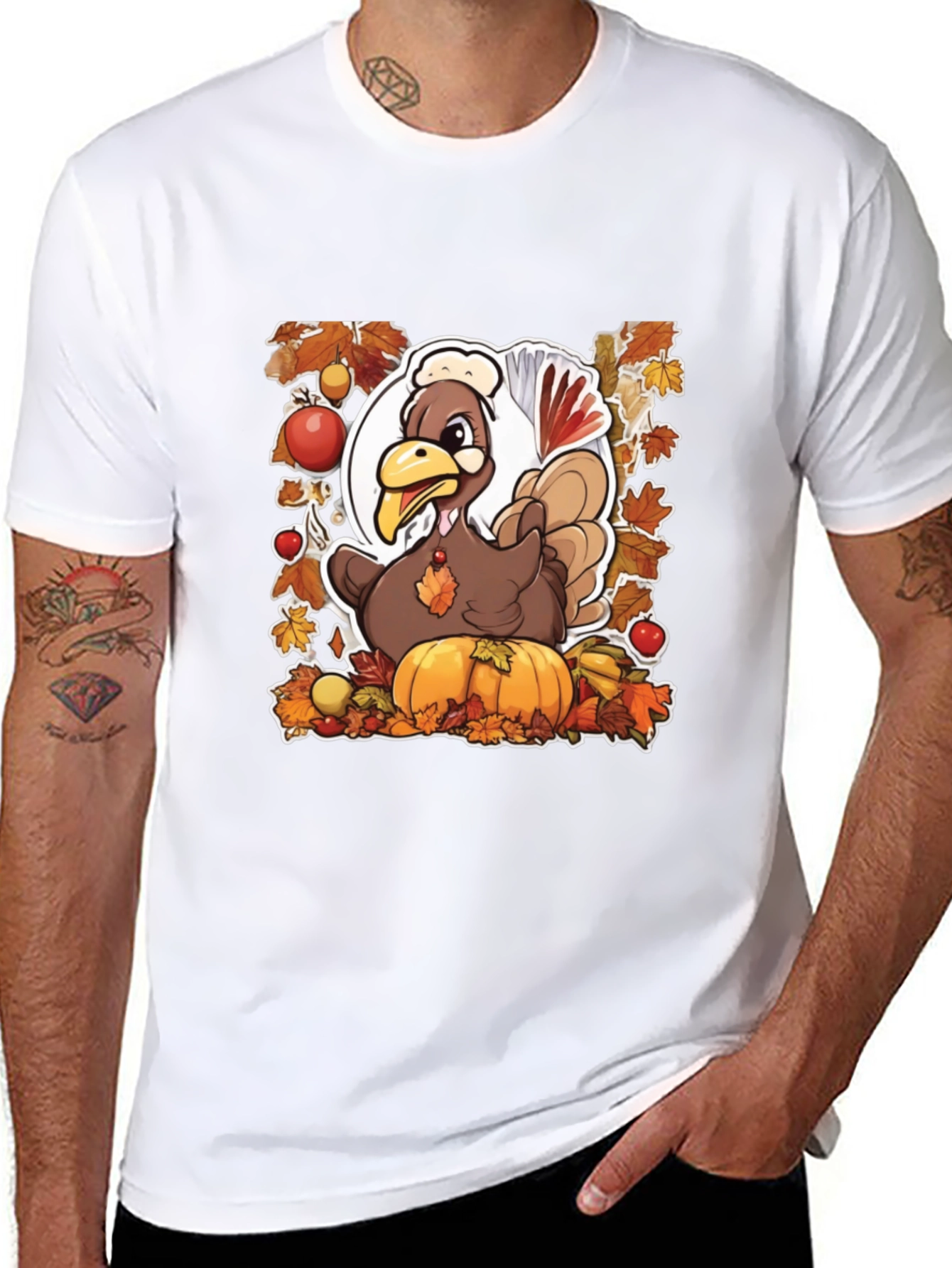 Thanksgiving Turkey Graphic Tee