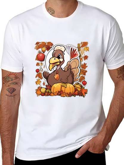 Thanksgiving Turkey Graphic Tee