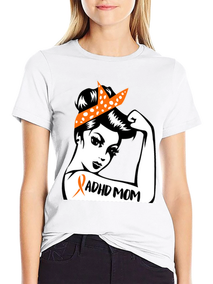 ADHD Mom T-Shirt - Support Awareness