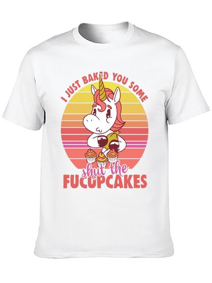 Unicorn Cupcake Graphic T-Shirt