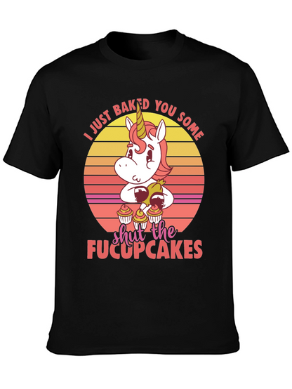 Unicorn Cupcake Graphic T-Shirt