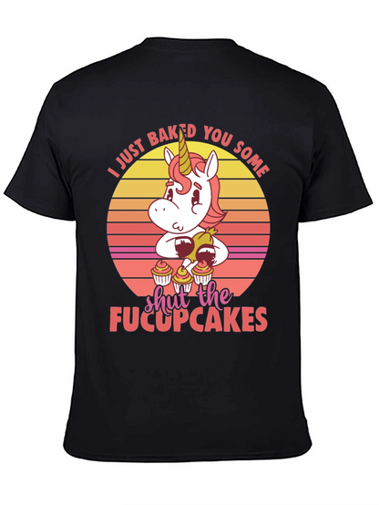 Unicorn Cupcake Graphic T-Shirt