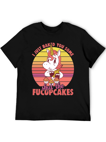 Unicorn Cupcake Graphic T-Shirt