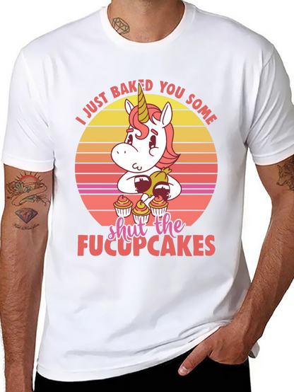 Unicorn Cupcake Graphic T-Shirt