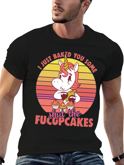 Unicorn Cupcake Graphic T-Shirt