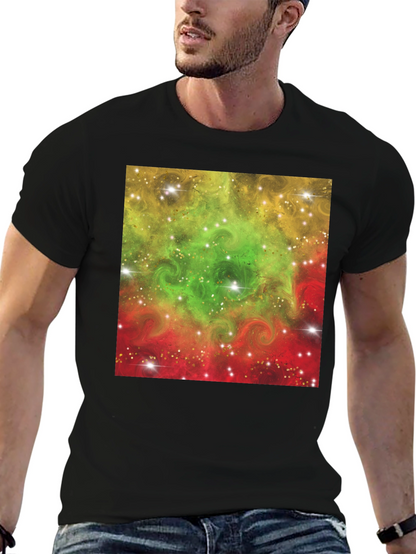 Nebula Design Black T-Shirt