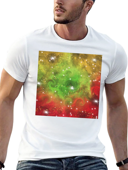 Nebula Design Black T-Shirt