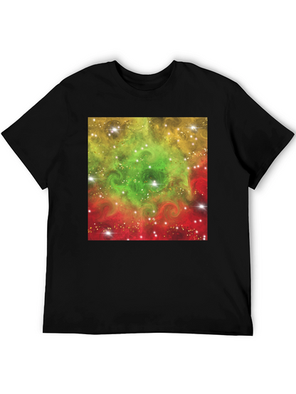 Nebula Design Black T-Shirt