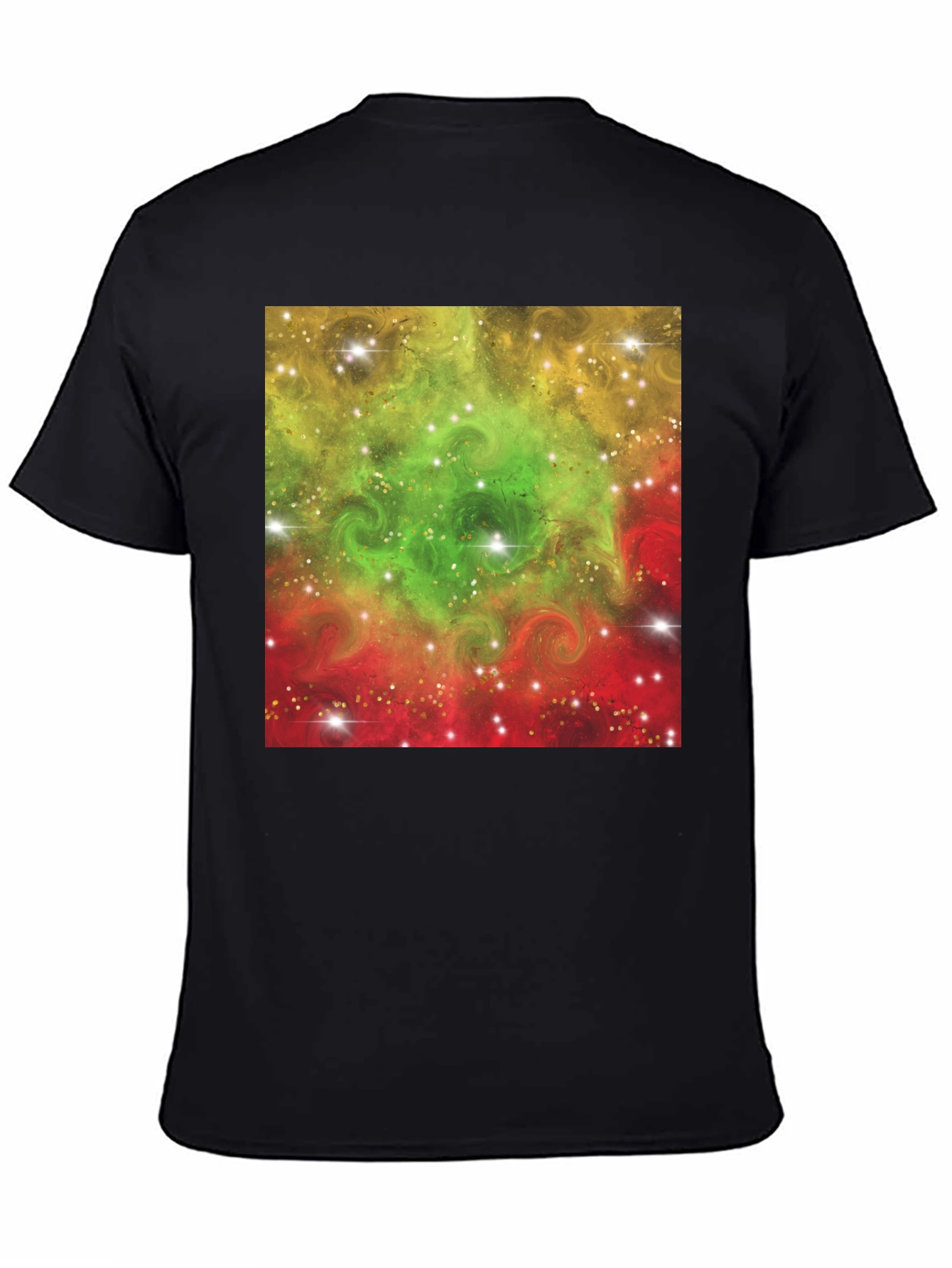 Nebula Design Black T-Shirt