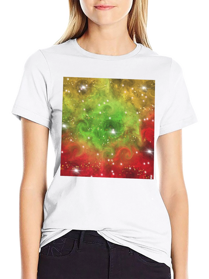 Nebula Design Black T-Shirt